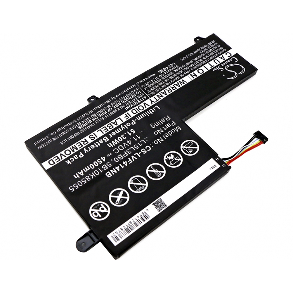 Batterier Ersätter IdeaPad 330S-15IKB(81F500QEGE)