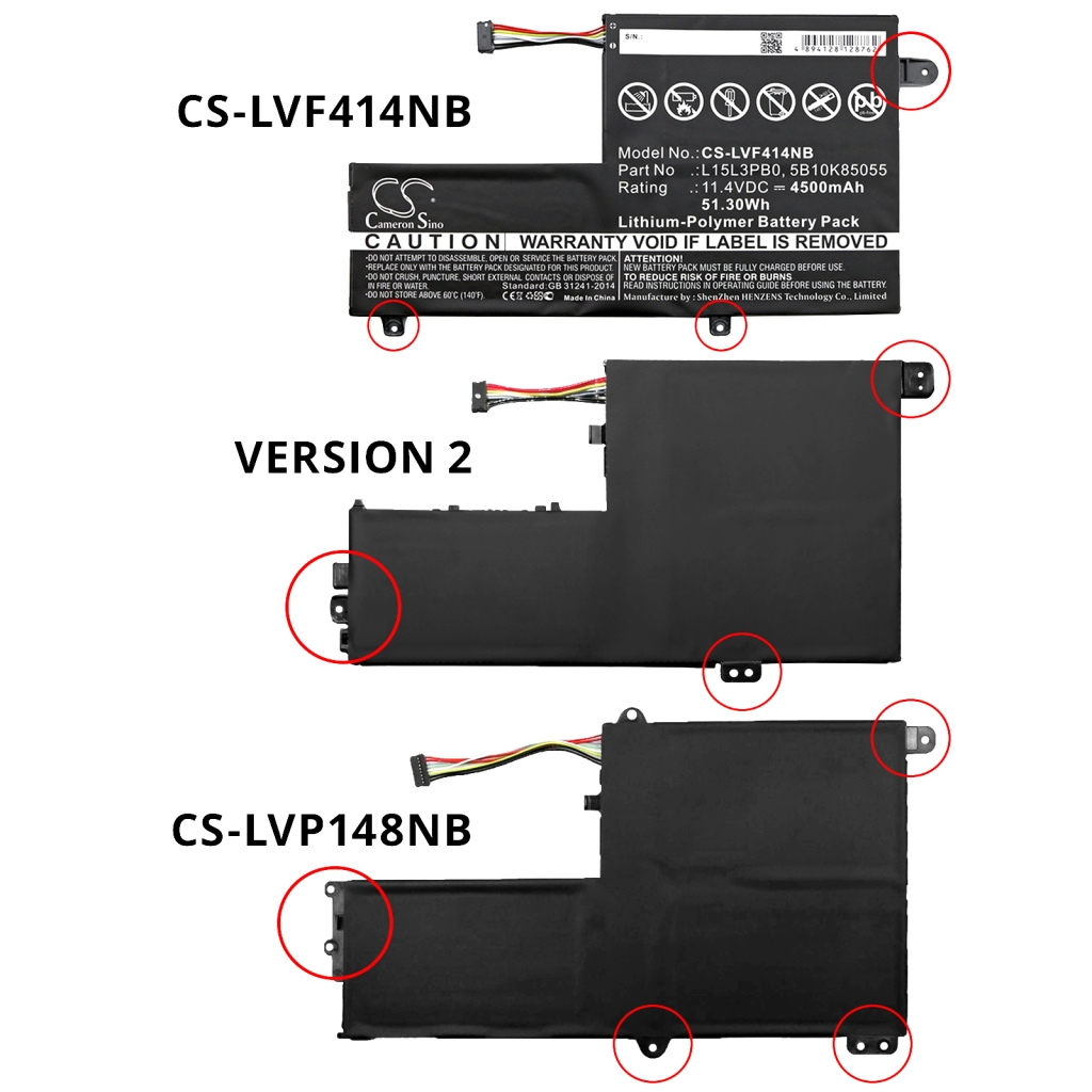 Battery Replaces 5B10K85055