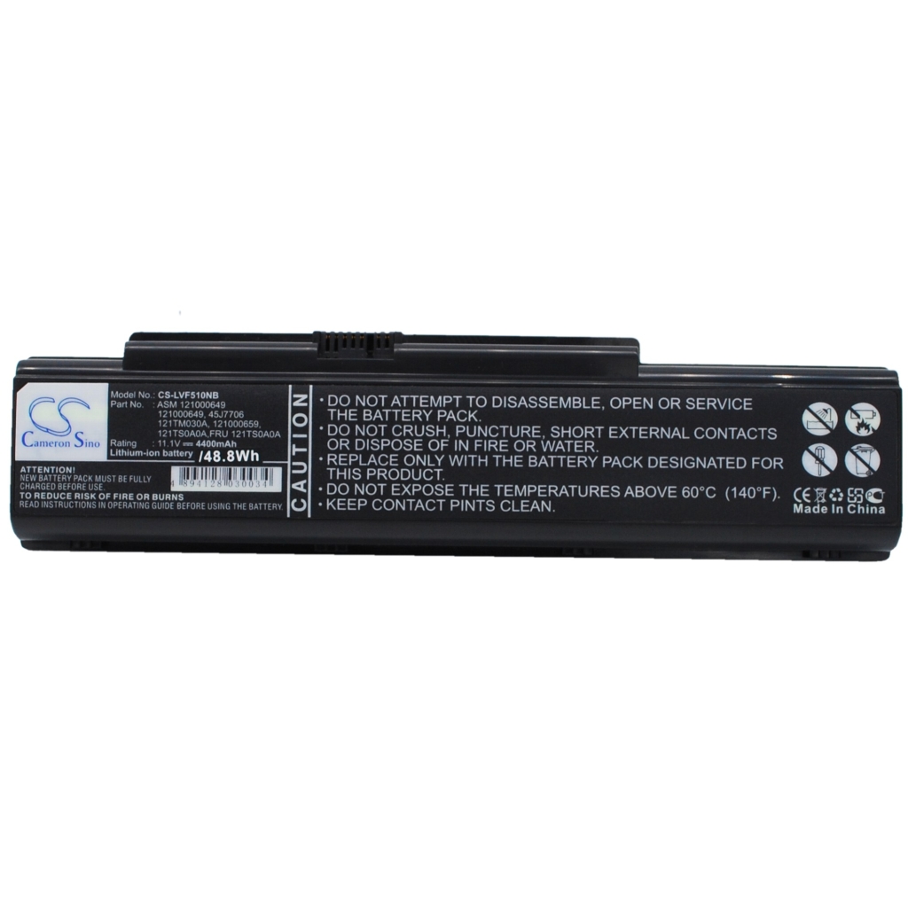 Batterier Ersätter ASM 121000659