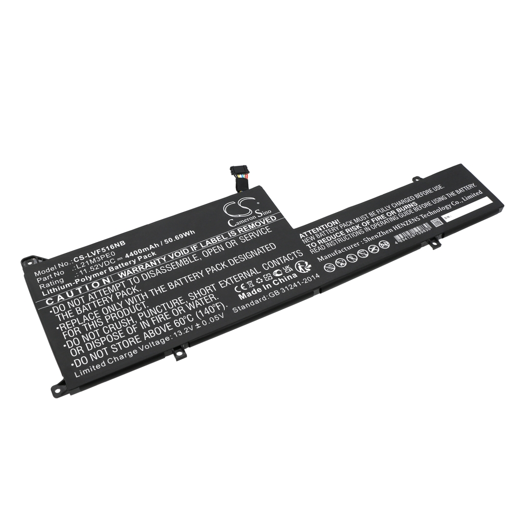 Batterier till bärbara datorer Lenovo CS-LVF516NB