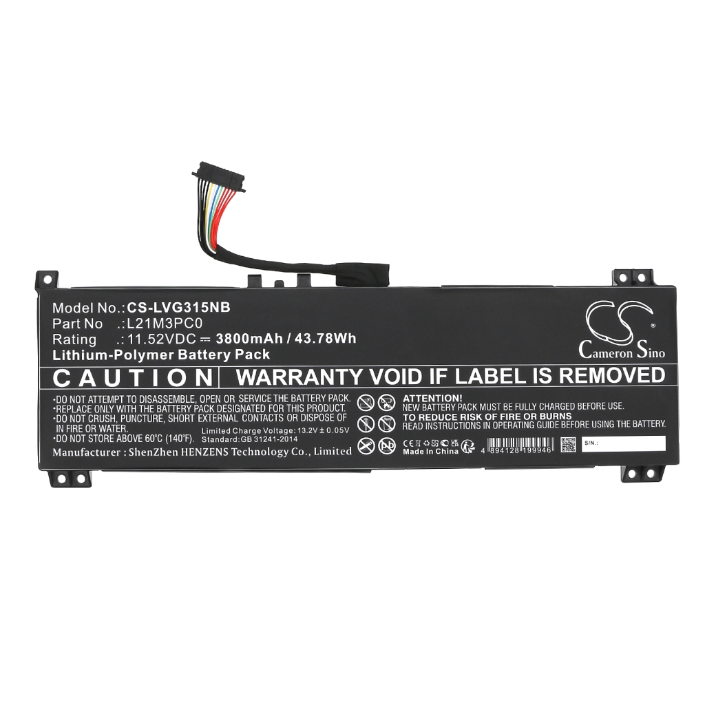 Battery Replaces L21D3PC0