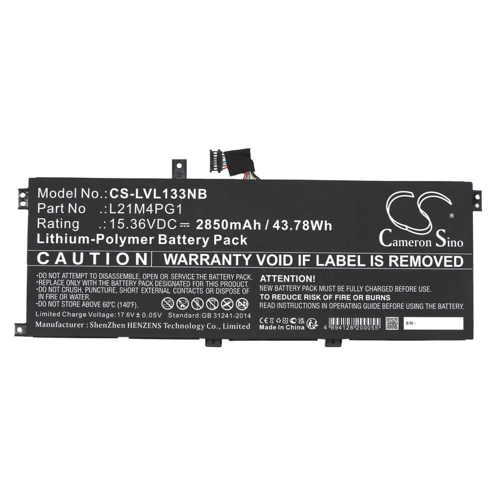 Battery Replaces 5B10W51851