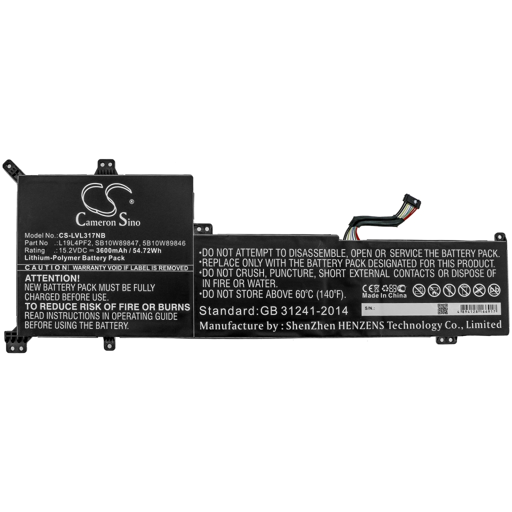 Battery Replaces SB10W89847