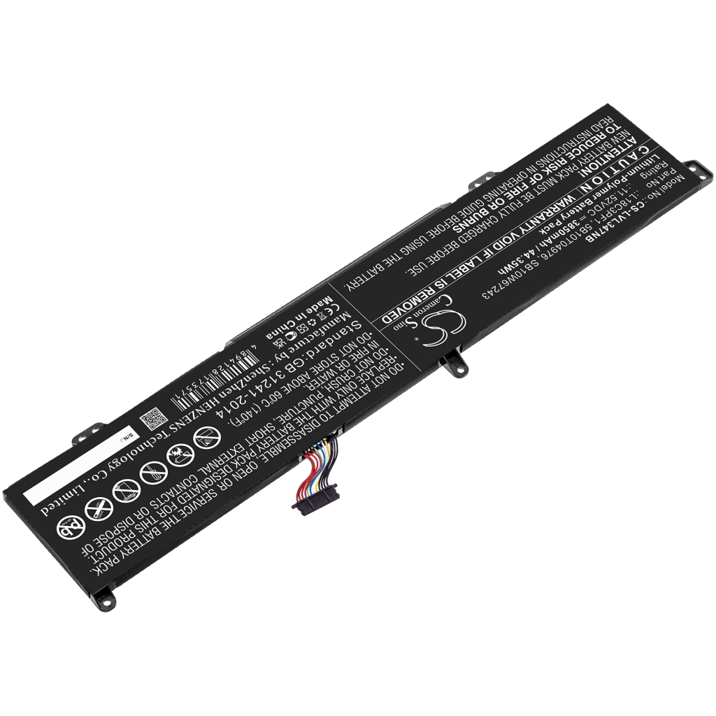 Batterier Ersätter Ideapad L340-15irh-81lk007wya