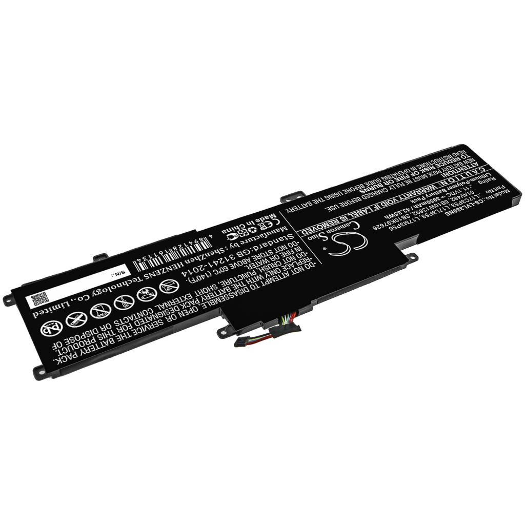 Batterier Ersätter ThinkPad L390 Yoga 20NUS1X000