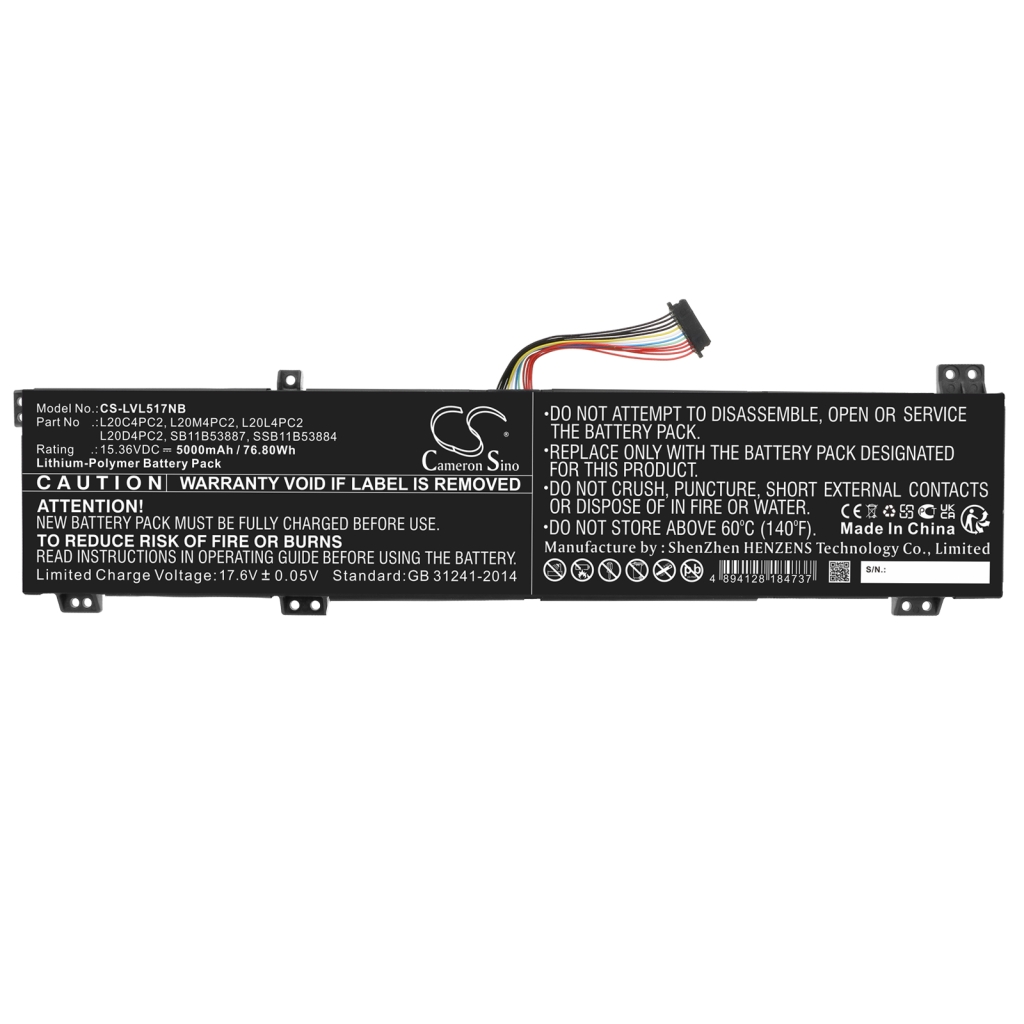 Battery Replaces L20M4PC2