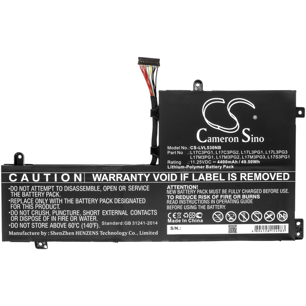 Battery Replaces L17M3PG1