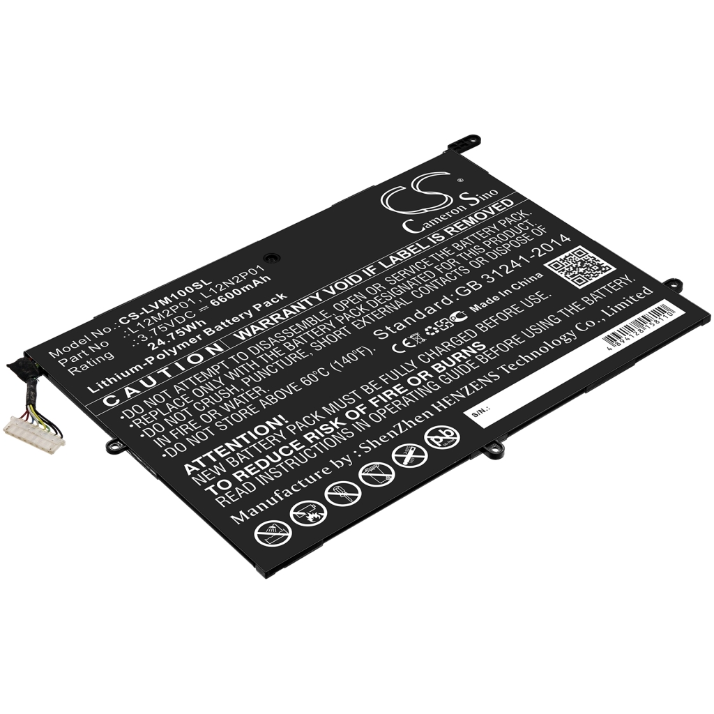 Battery Replaces 121500184