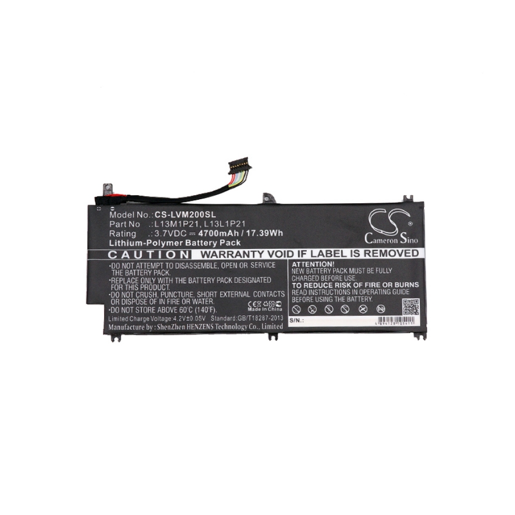 Batterier för surfplattor Lenovo CS-LVM200SL