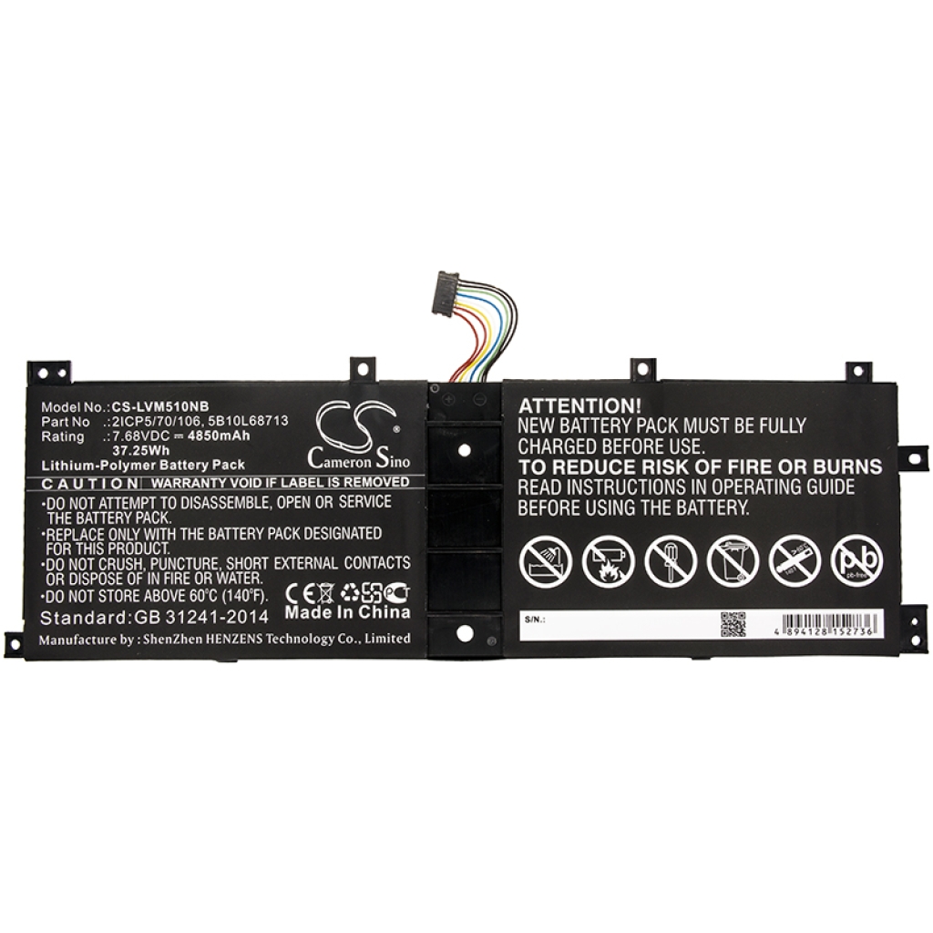 Battery Replaces 5B10L67278