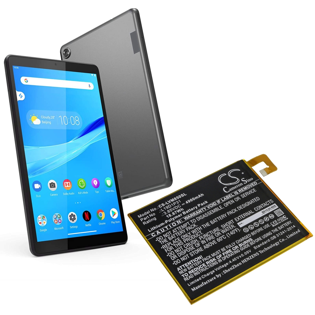 Tablet Battery Launch CS-LVM850SL