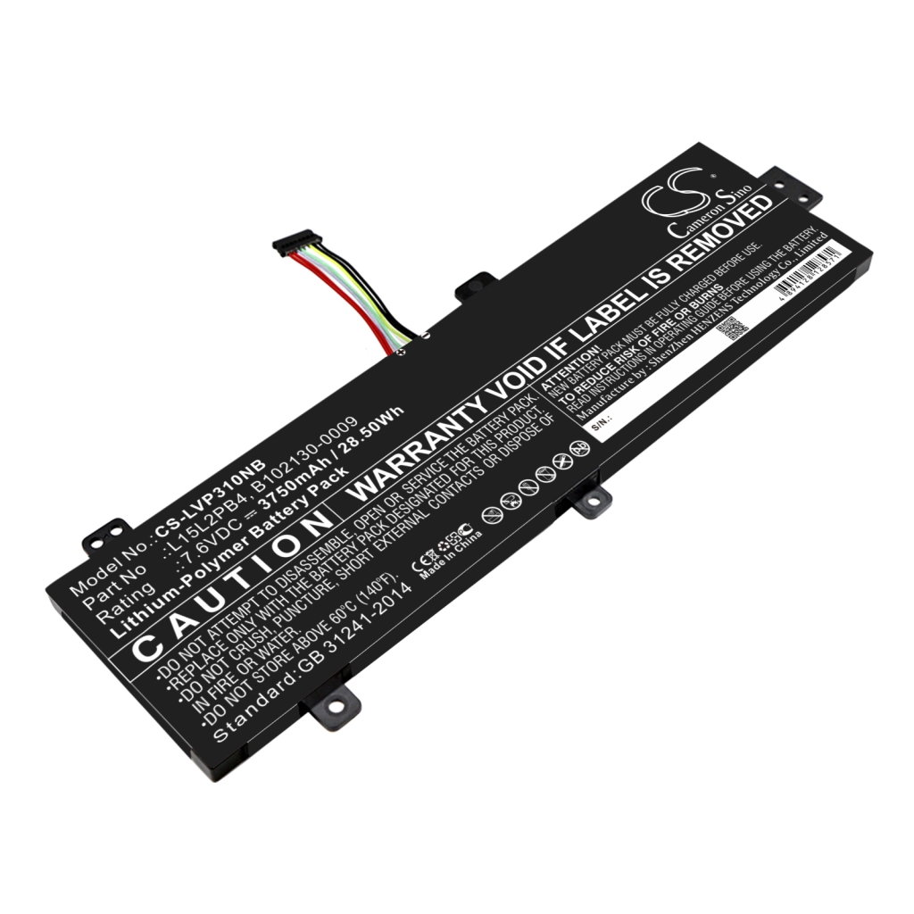 Batterier Ersätter IdeaPad 310-15IAP
