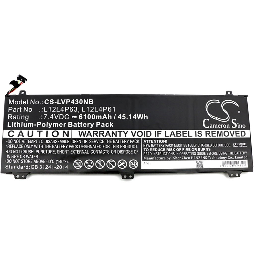 Battery Replaces L12L4P63