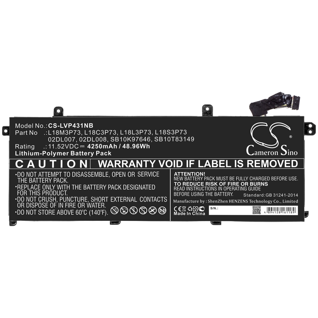 Battery Replaces SB10T83149