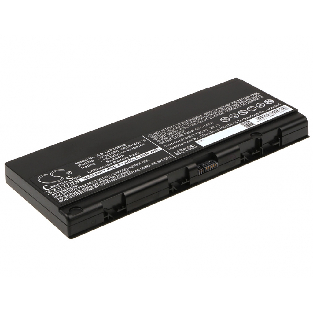 Batterier Ersätter ThinkPad P50 Mobile Xeon Workstation