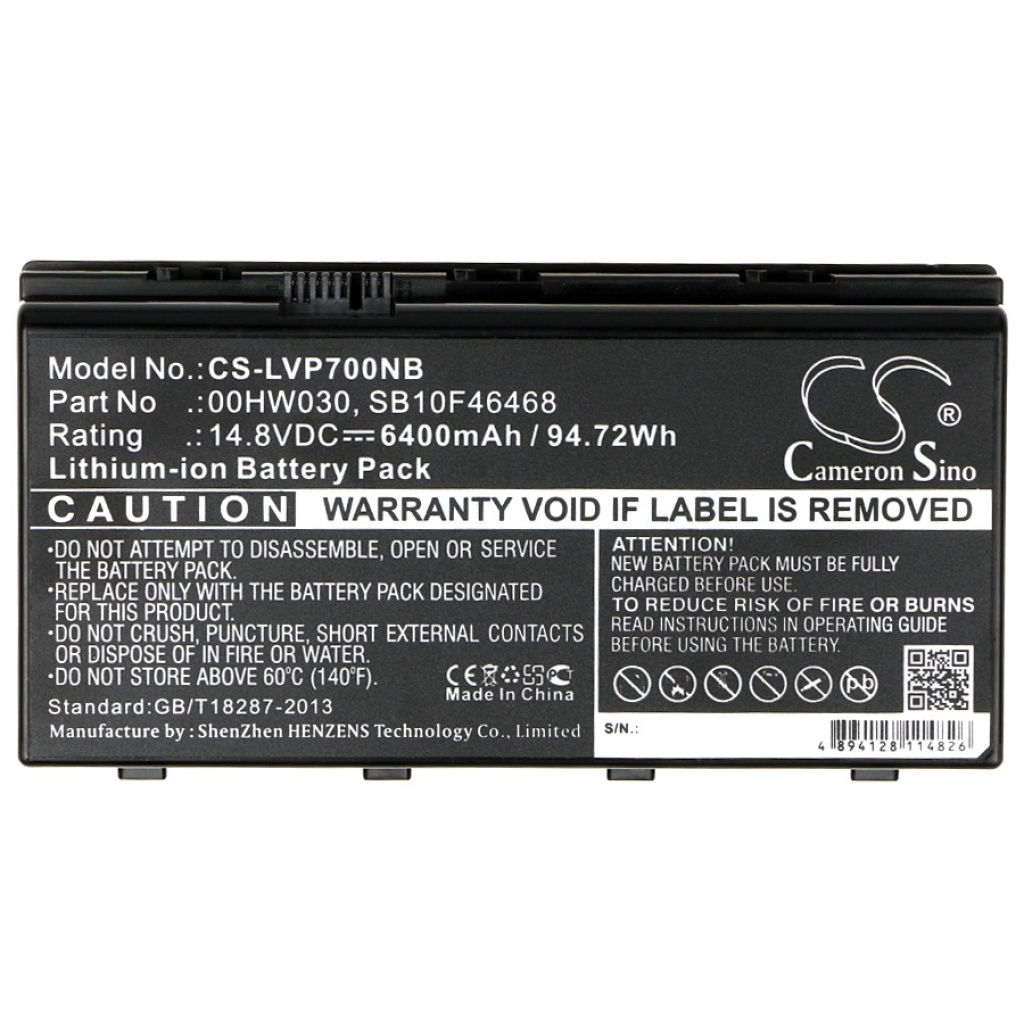 Battery Replaces 5B10W13950