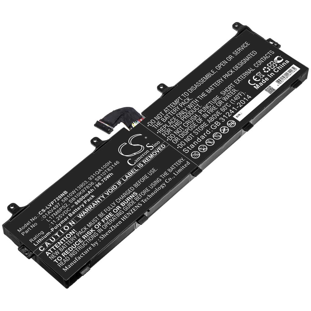 Battery Replaces 5B10W13903