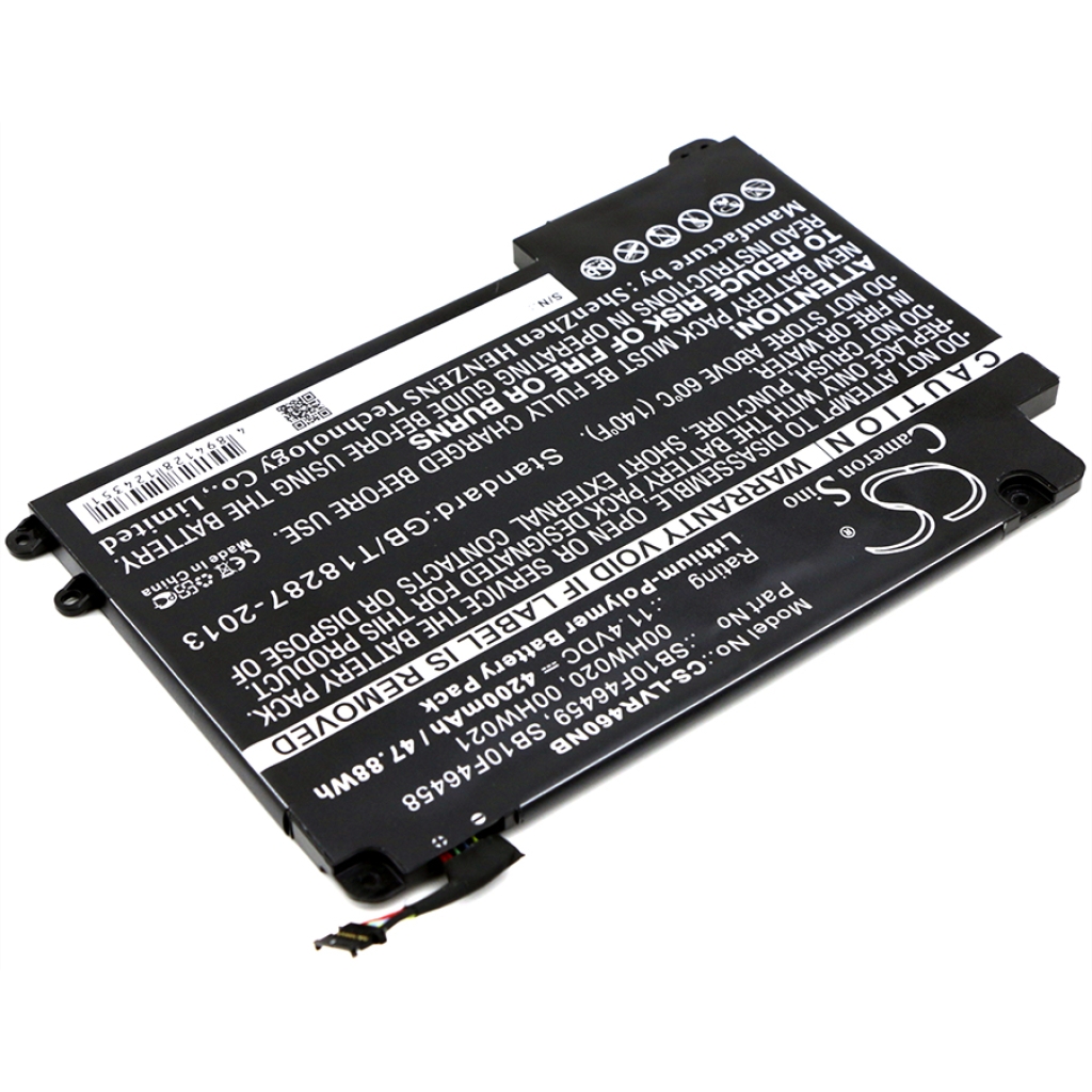 Batterier Ersätter ThinkPad P40 Yoga(20GR)
