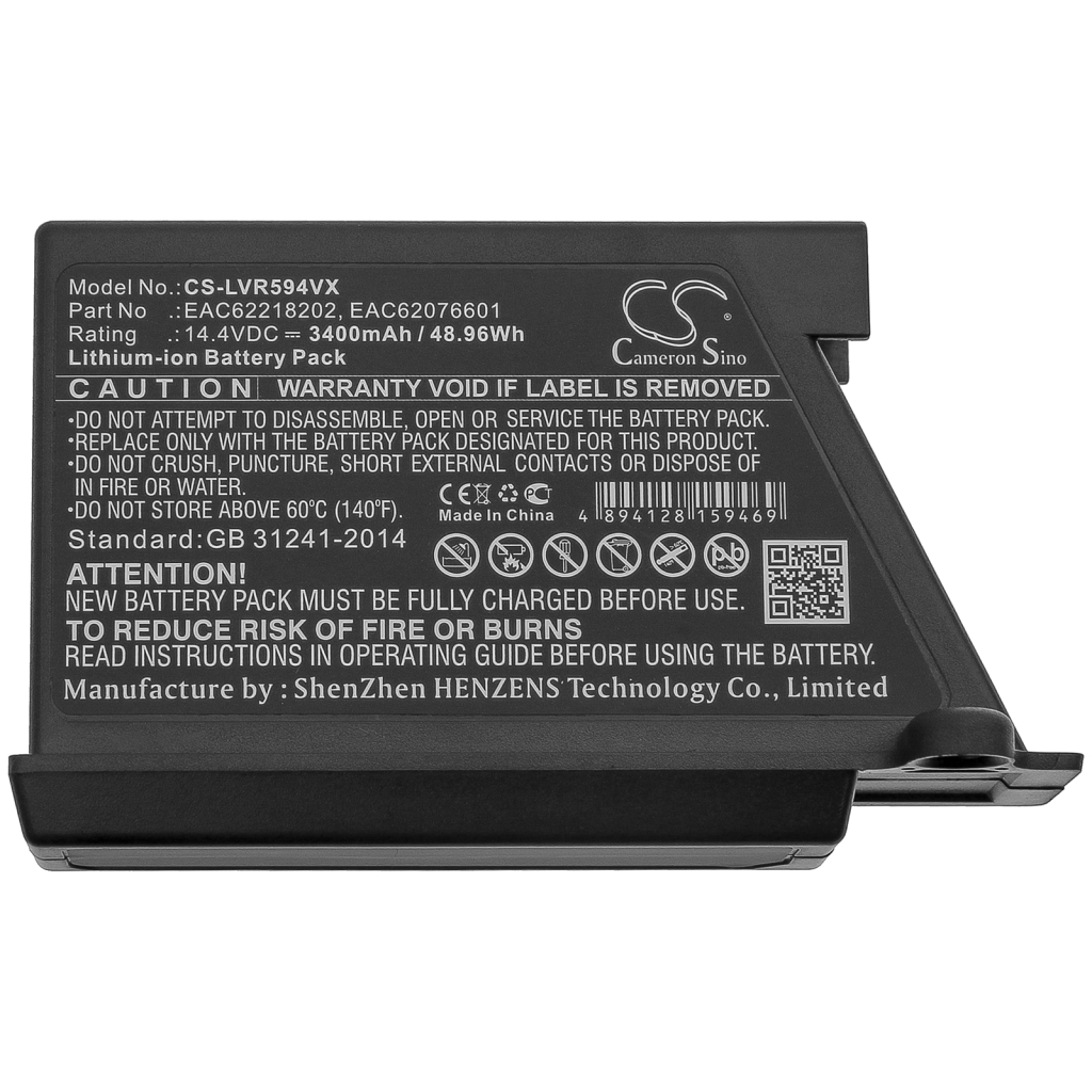 Batterier för smarta hem Lg CS-LVR594VX