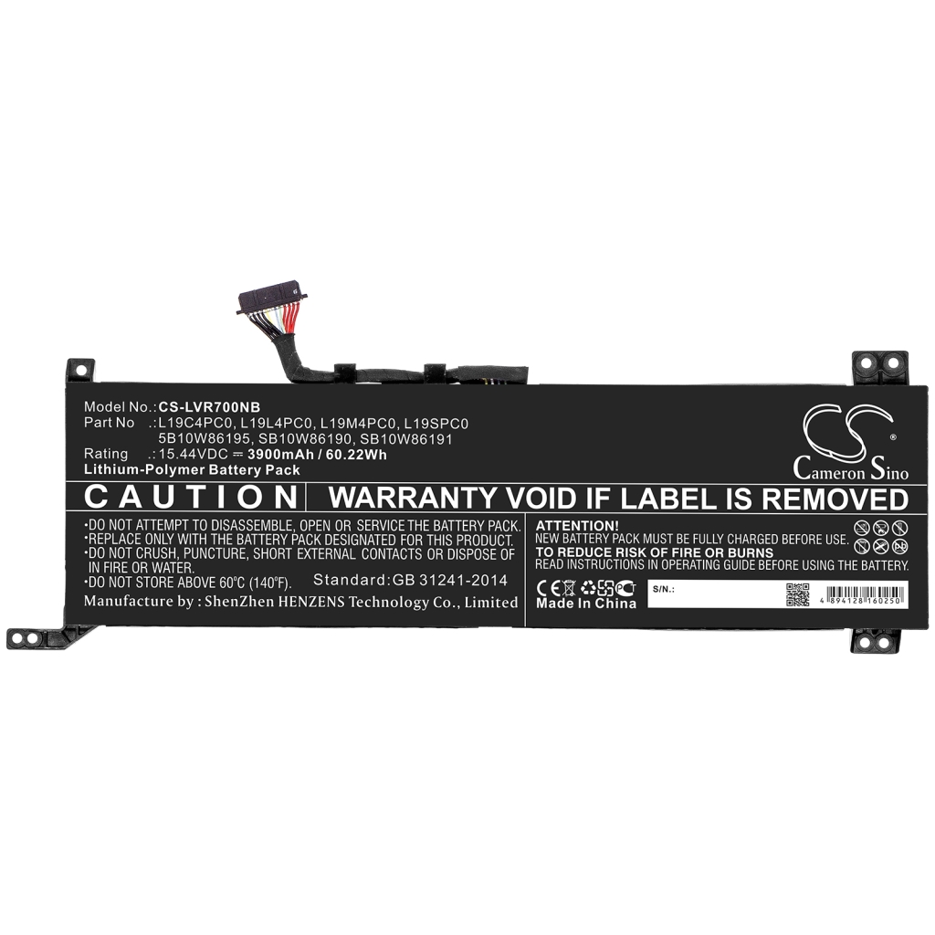 Battery Replaces L19L4PC0