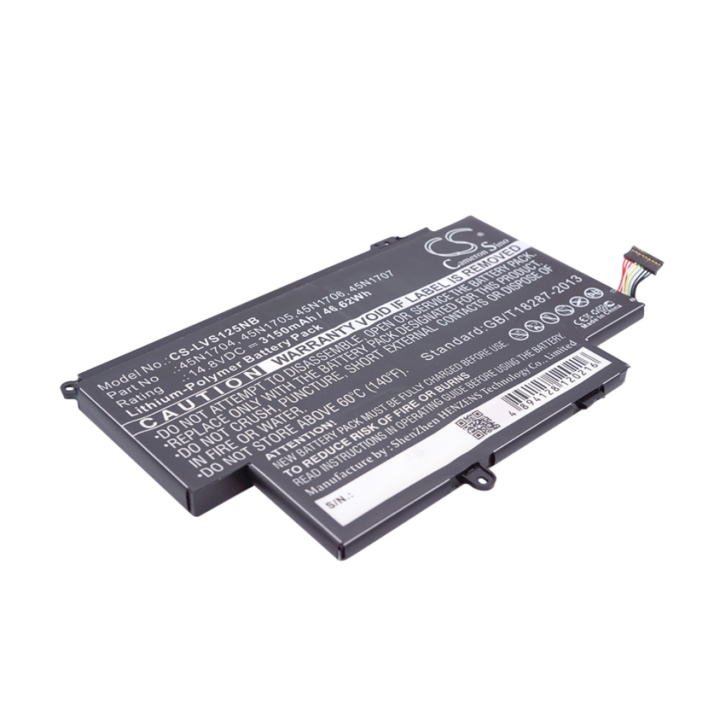 Batterier Ersätter ThinkPad Yoga 12(20DK-K0009AU)