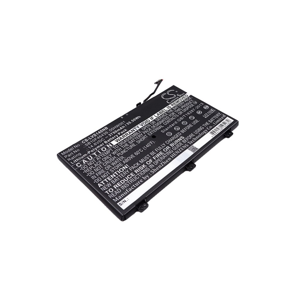 Batterier Ersätter ThinkPad Yoga 14(20DM-M0021AU)