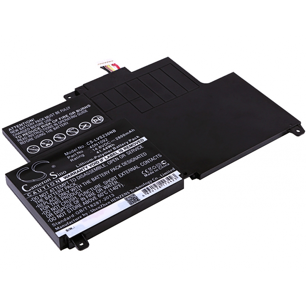 Batterier Ersätter ThinkPad S230u Twist(33473QC)