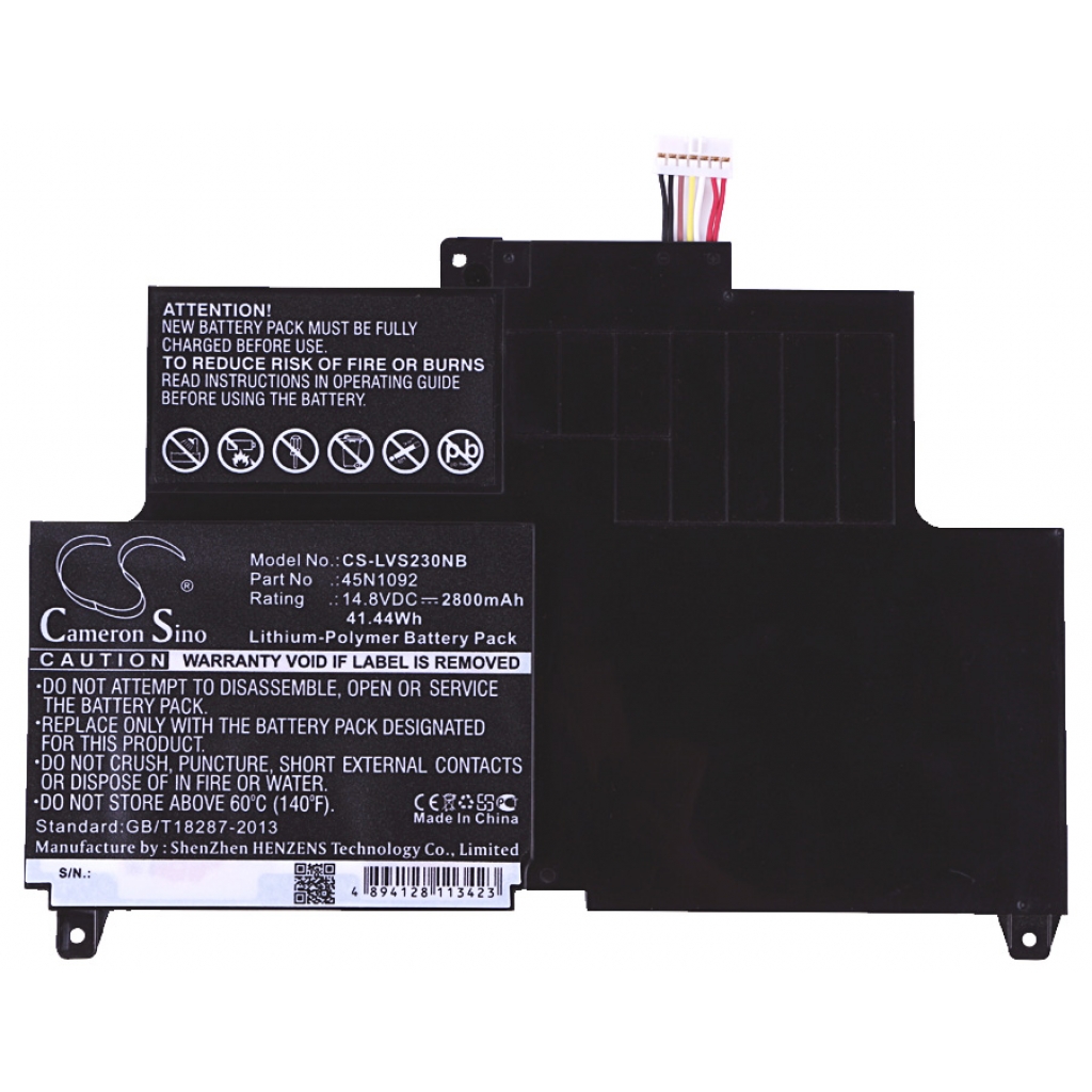 Batterier Ersätter ThinkPad S230u Twist(33473JC)