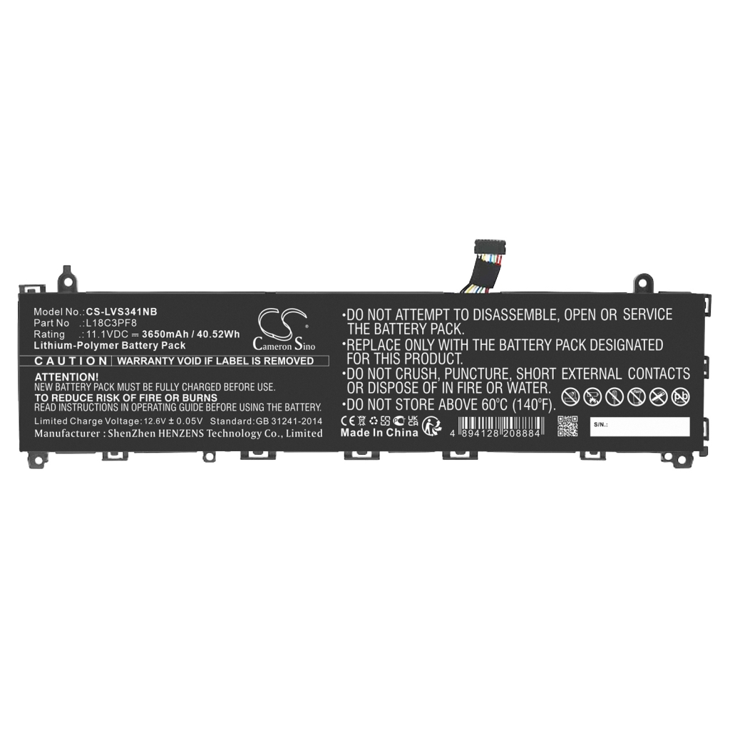 Battery Replaces L18C3PF8