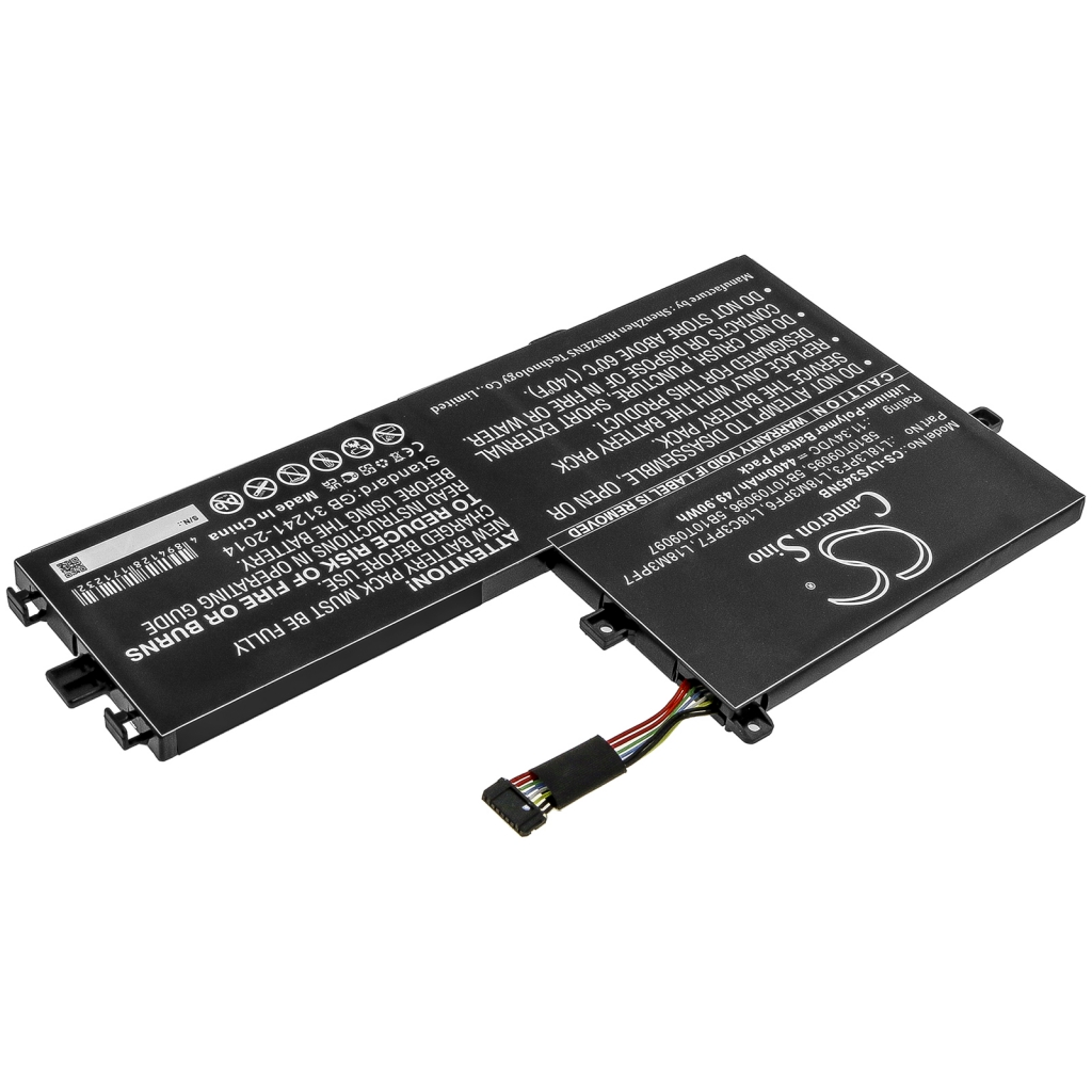 Batterier Ersätter IdeaPad S340-15IIL(81VW00C4GE)