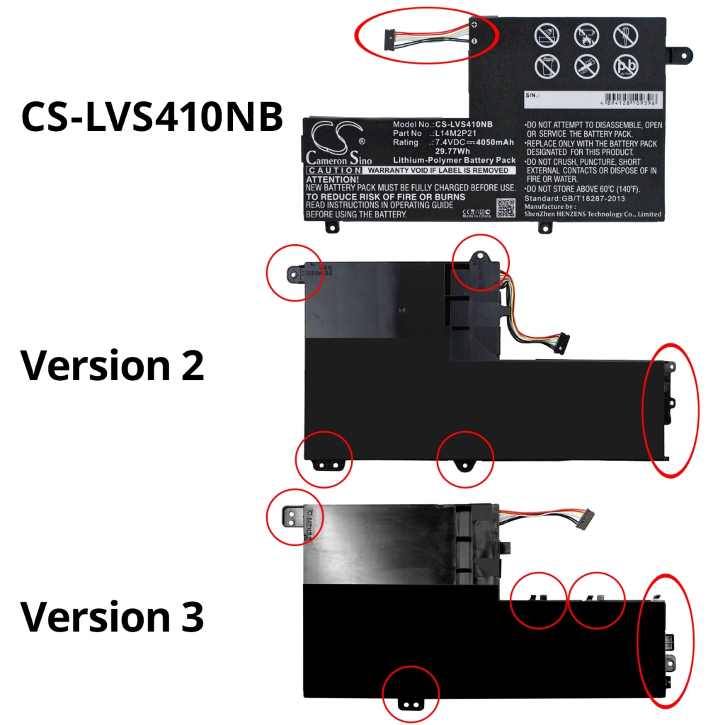 Battery Replaces 5B10Q39203