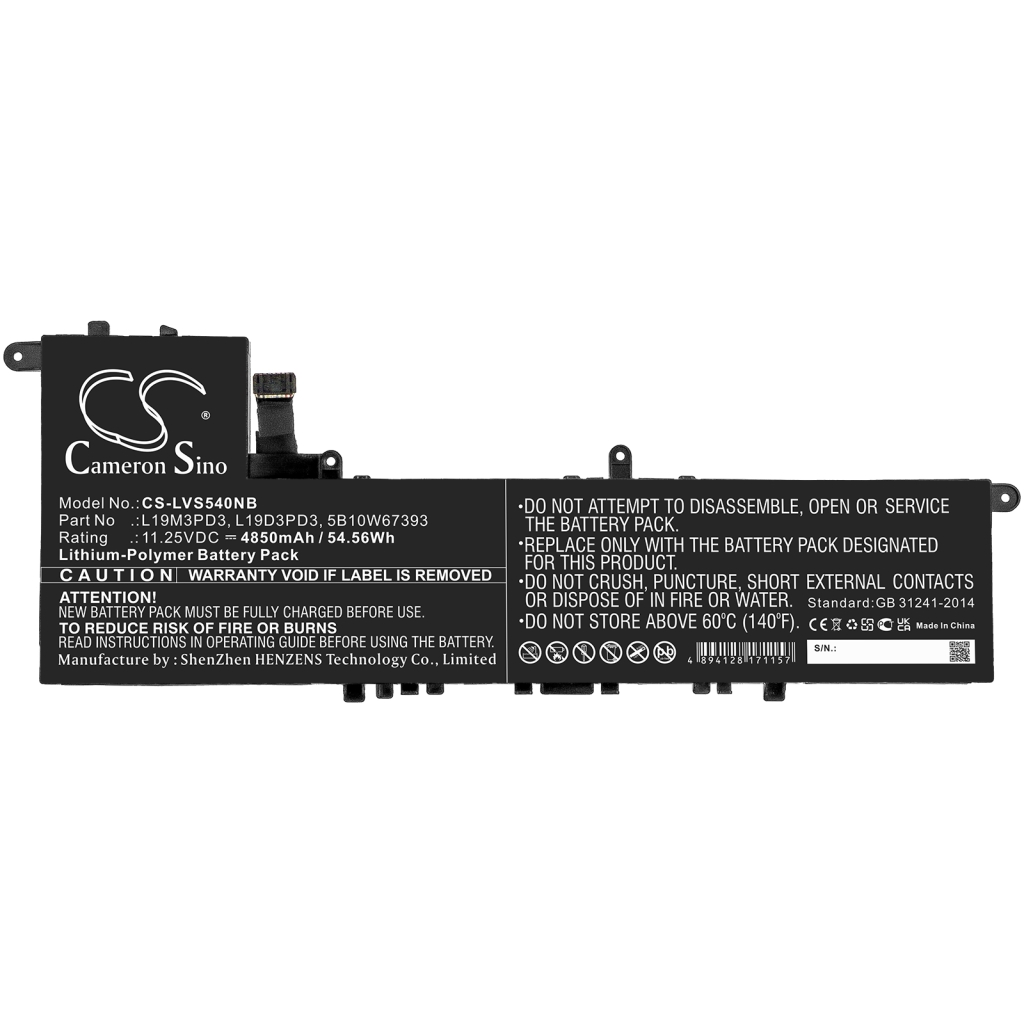 Battery Replaces SB10V27765