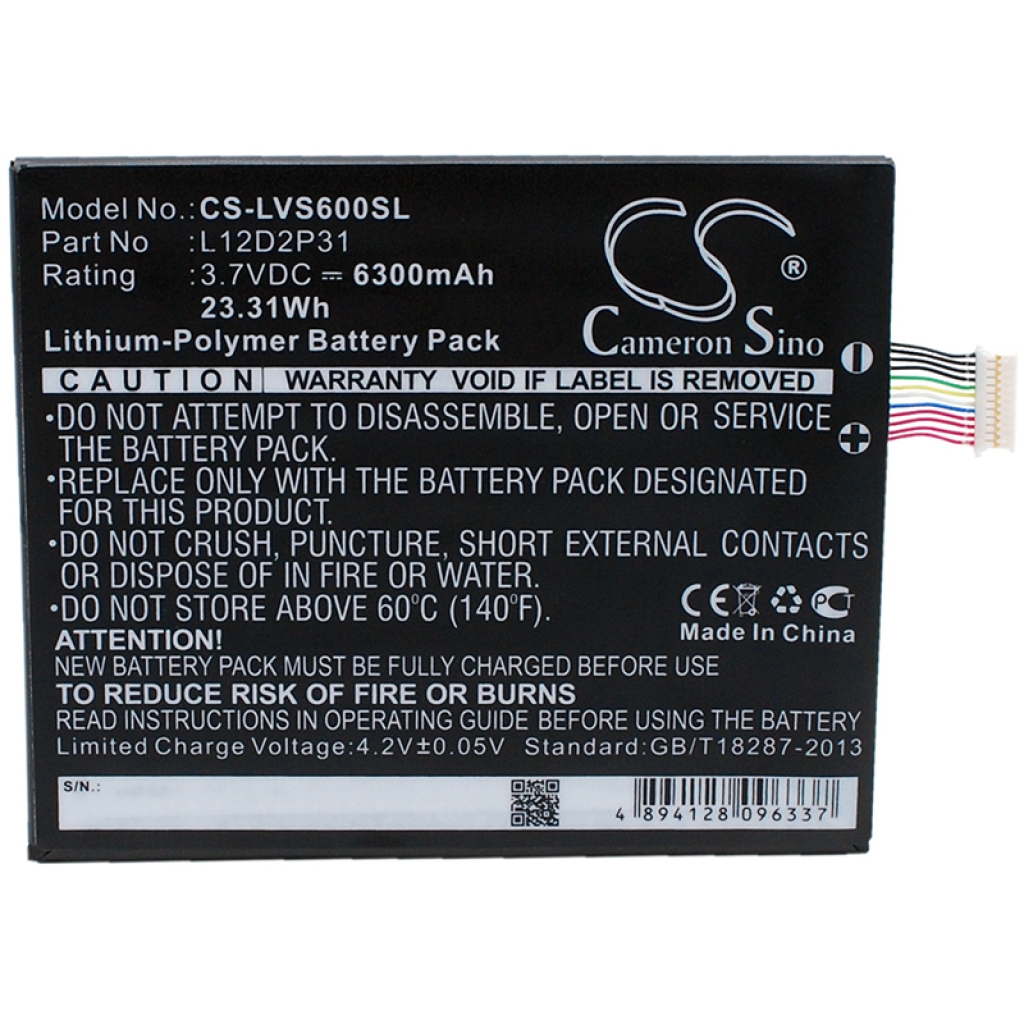 Battery Replaces L12D2P31