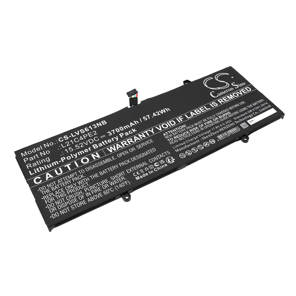 Batterier till bärbara datorer Lenovo CS-LVS613NB