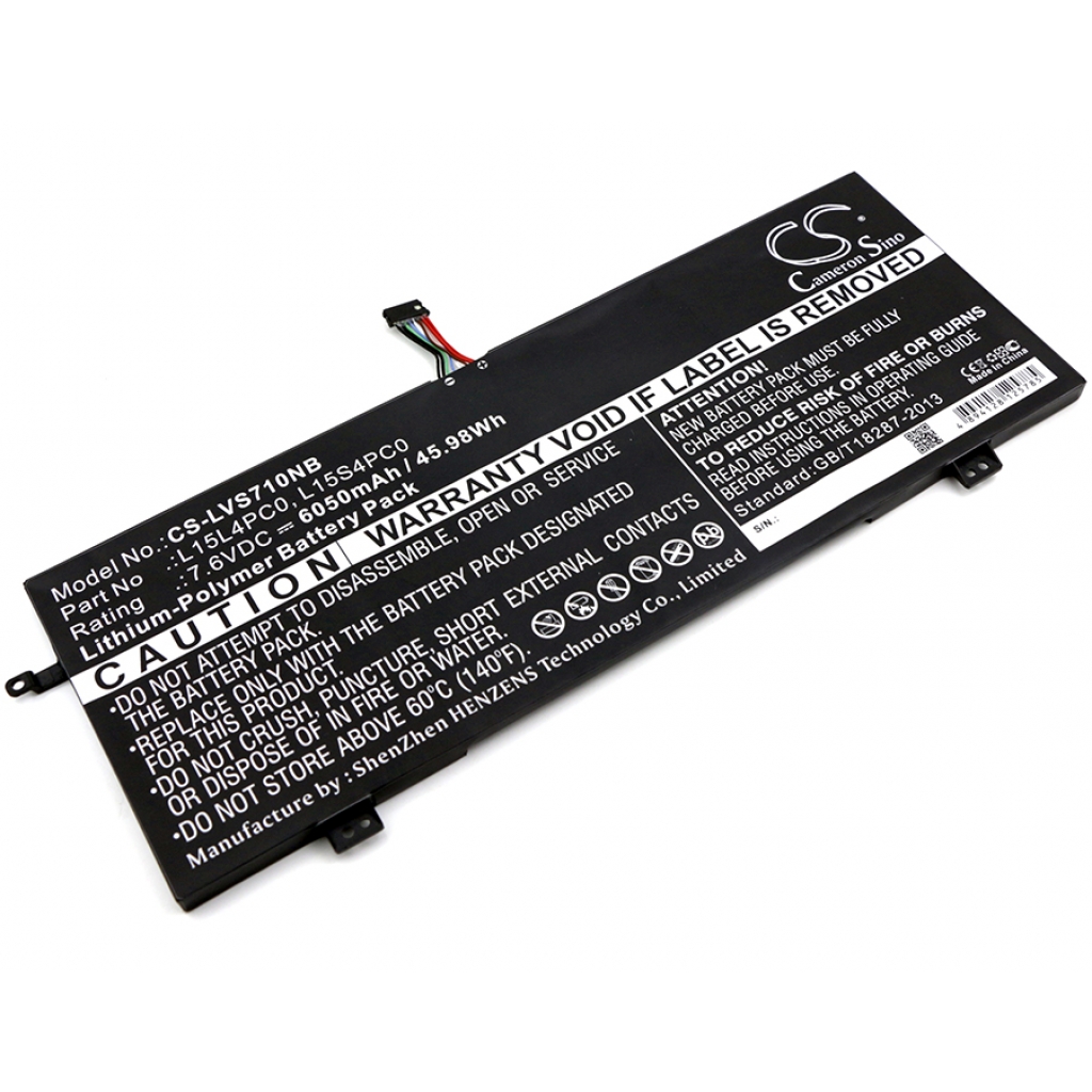 Batterier Ersätter 710S-13(i7-6500U/4GB/256GB)