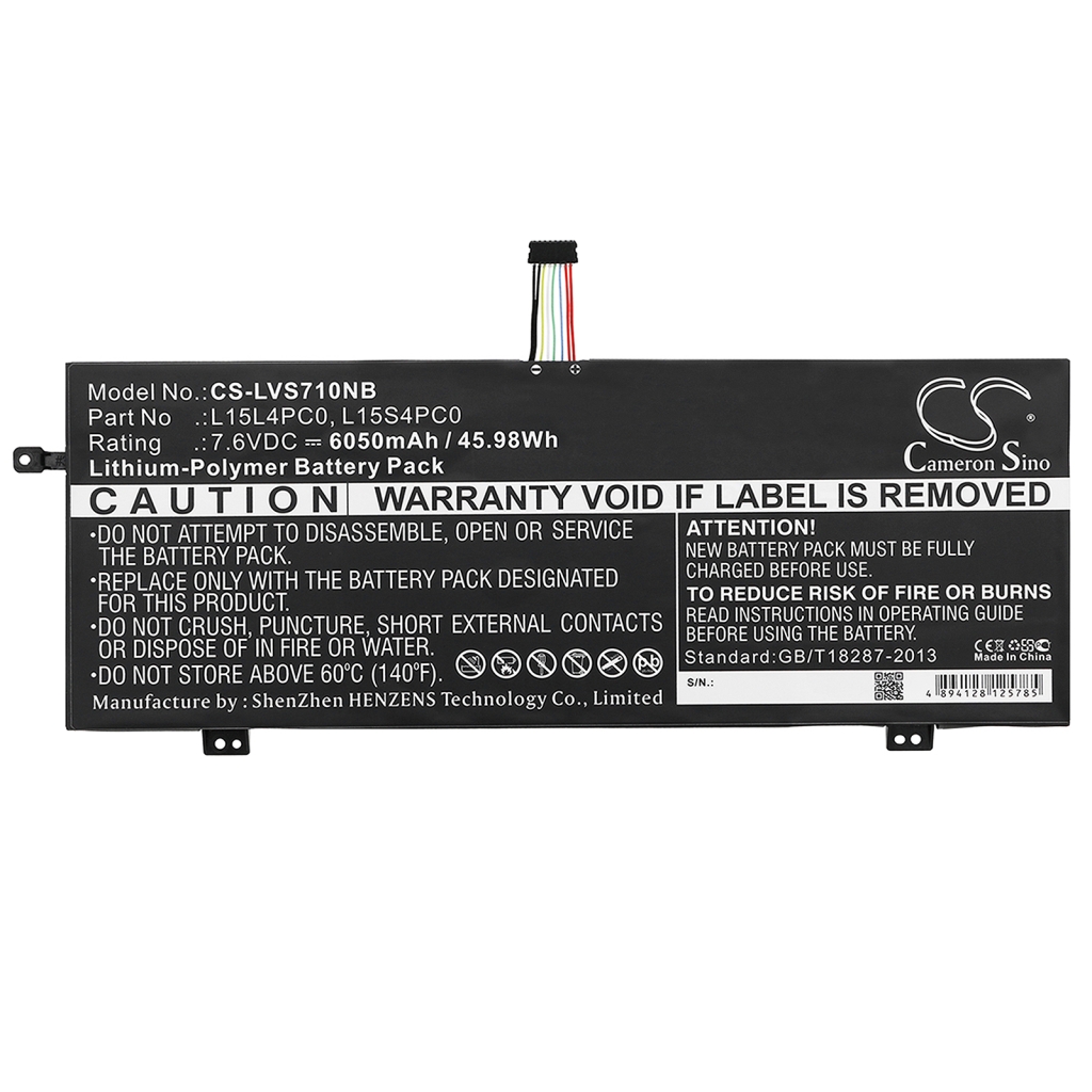 Batterier Ersätter L15L4PCO