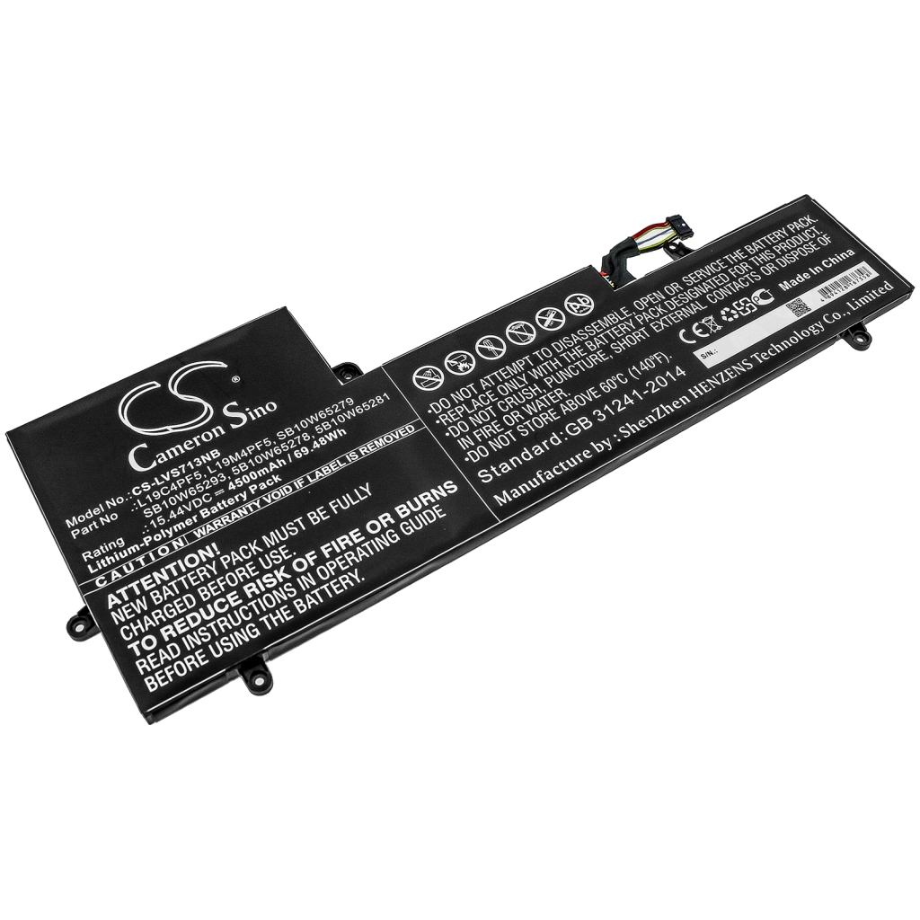 Battery Replaces 5B10W65278