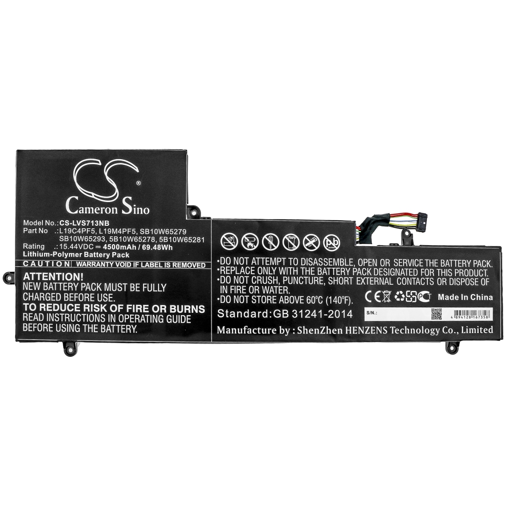 Battery Replaces L19C4PF5