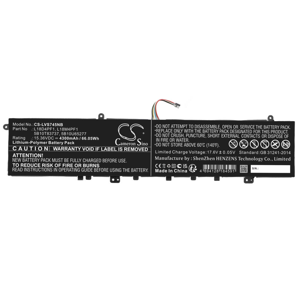 Battery Replaces L18M4PF1