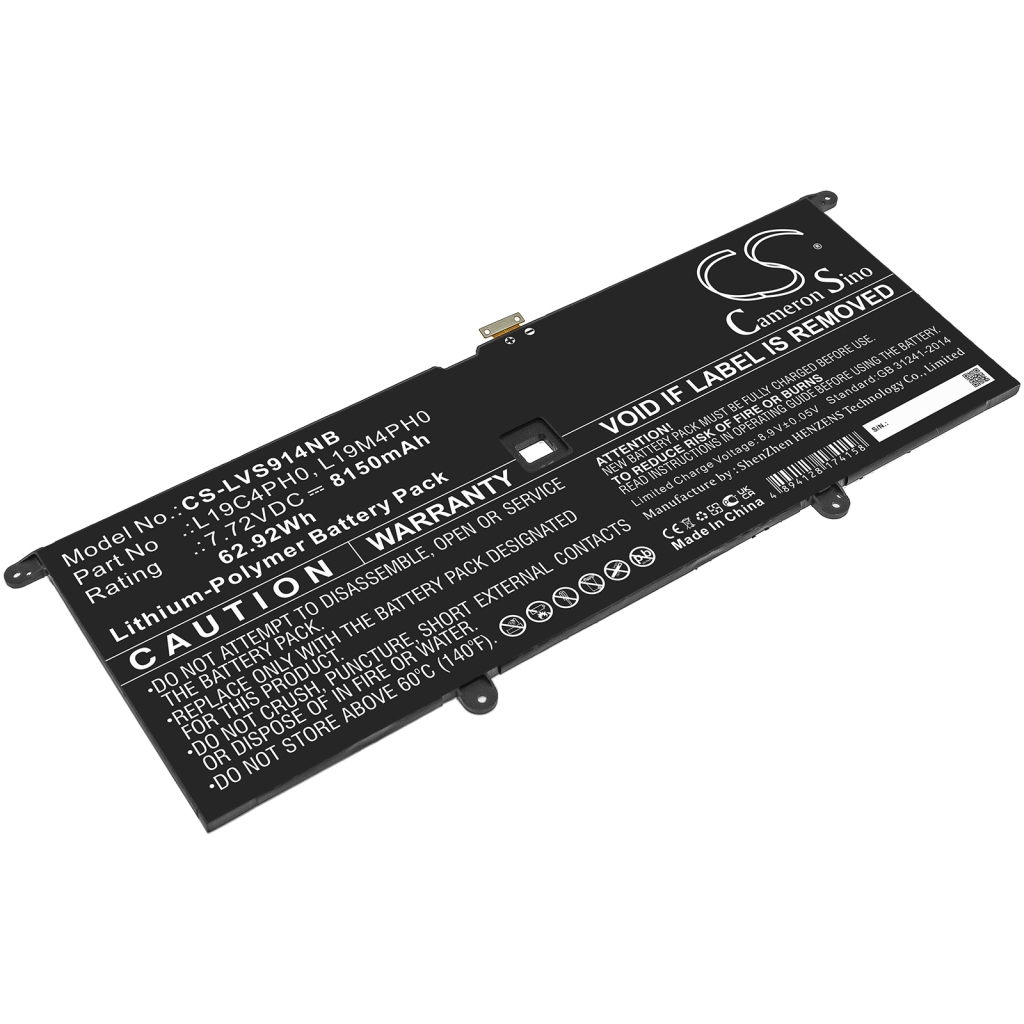 Batterier till bärbara datorer Lenovo CS-LVS914NB