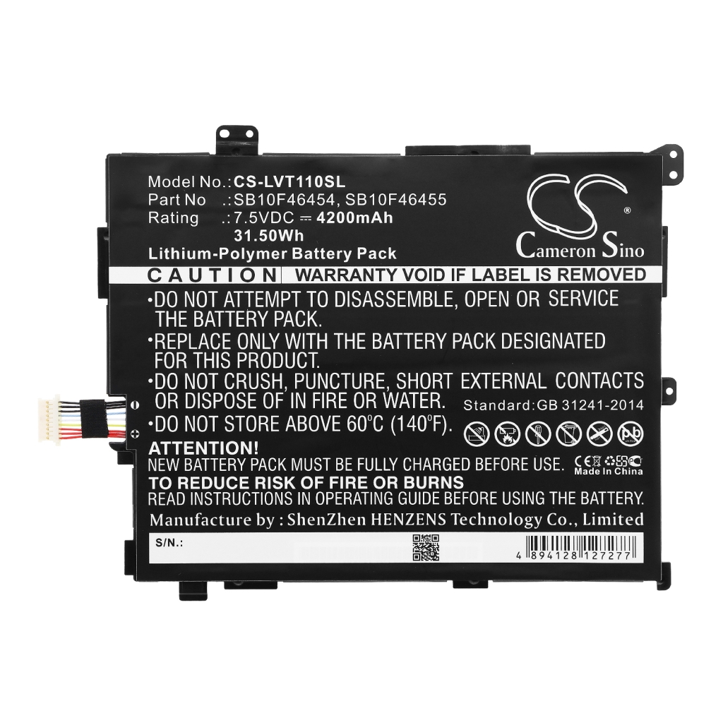 Battery Replaces FRU 00HW018