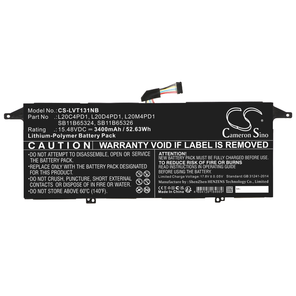 Battery Replaces L20D4PD1