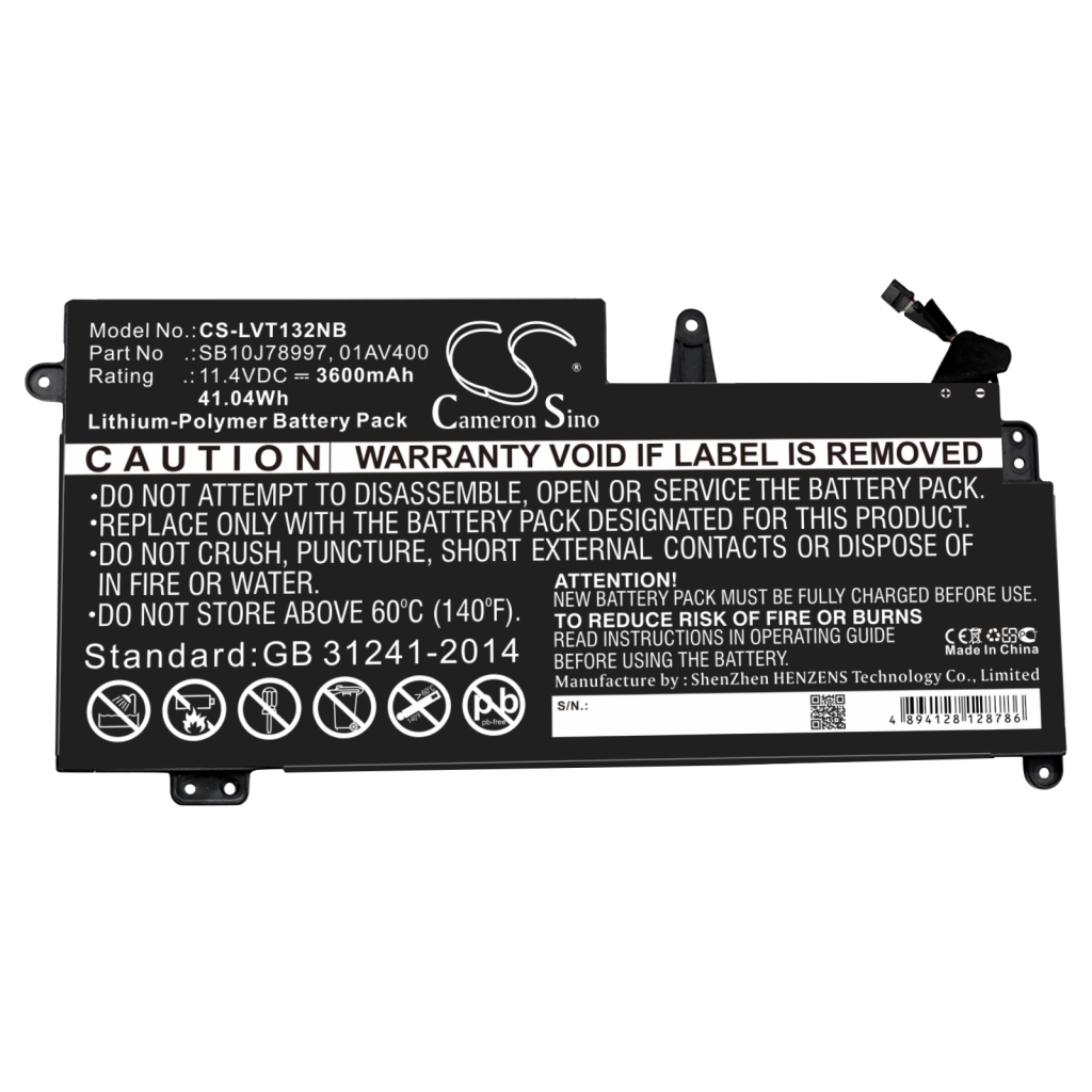 Battery Replaces SB10J78998