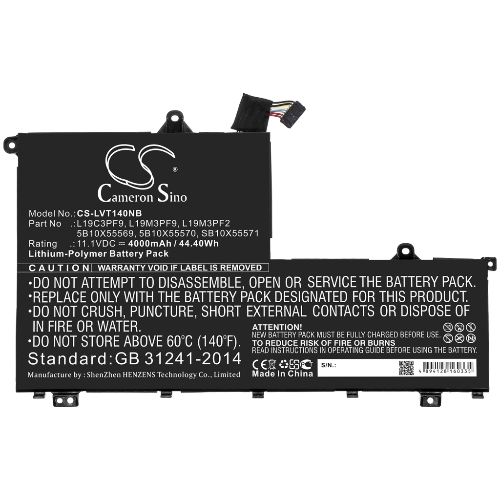 Battery Replaces 5B10X55570