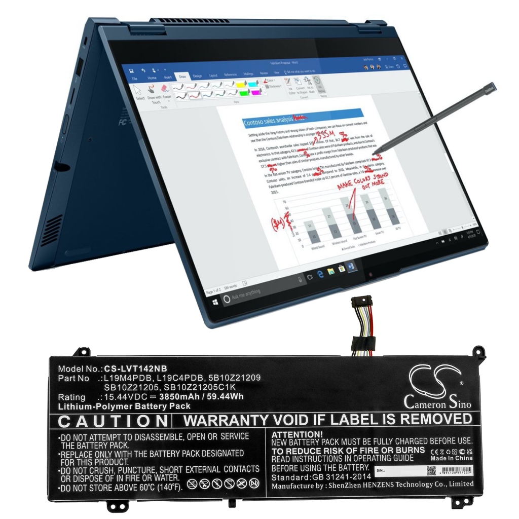 Battery Replaces L20M4PDB