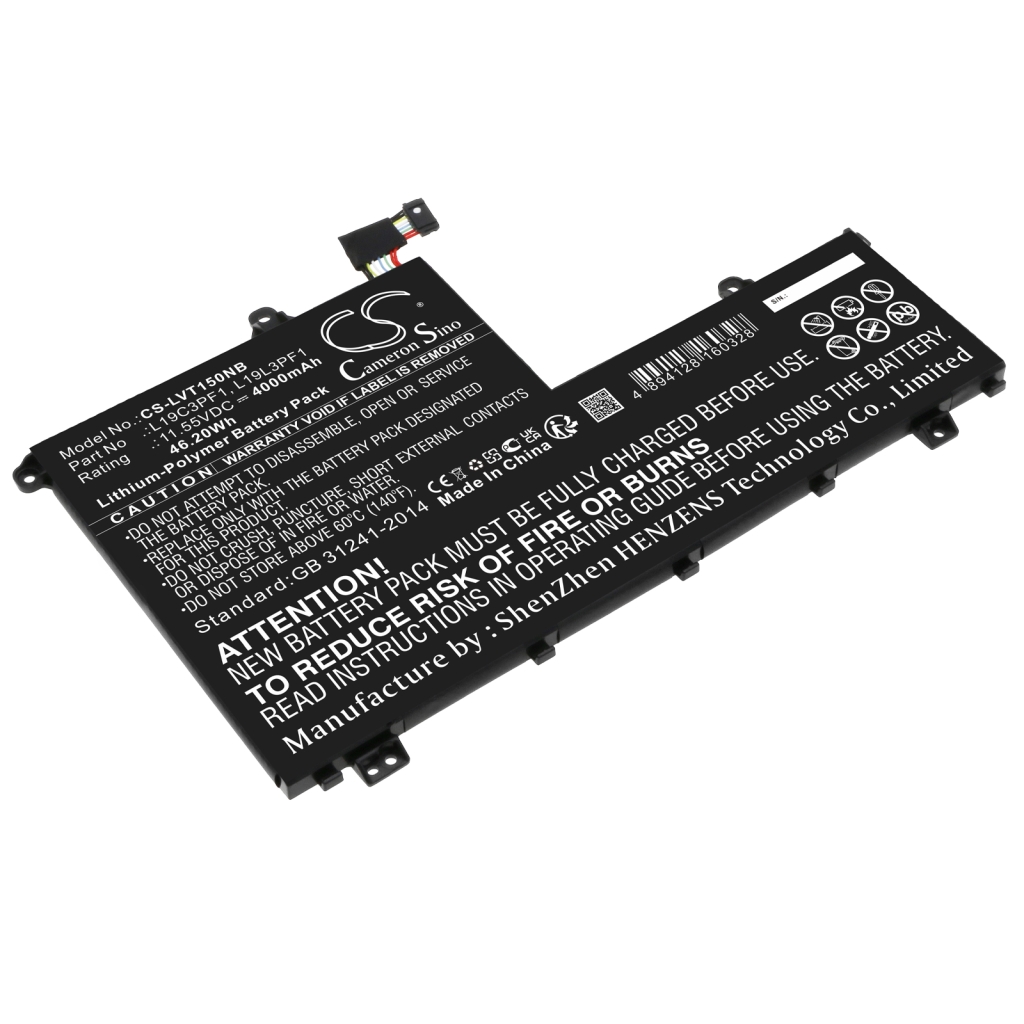 Batterier till bärbara datorer Lenovo CS-LVT150NB