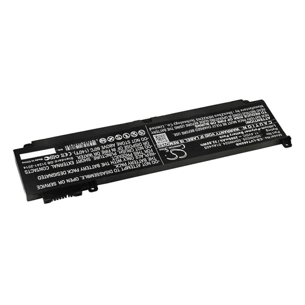 Batterier Ersätter ThinkPad T460s 20F90072