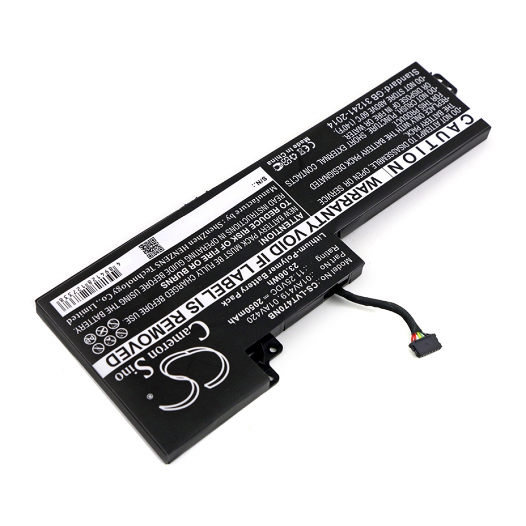 Batterier Ersätter ThinkPad T480(20L5A00QCD)