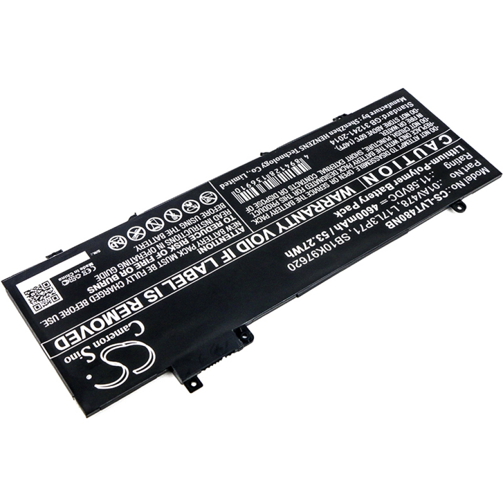 Batterier Ersätter ThinkPad T480s 20L7A00TCD