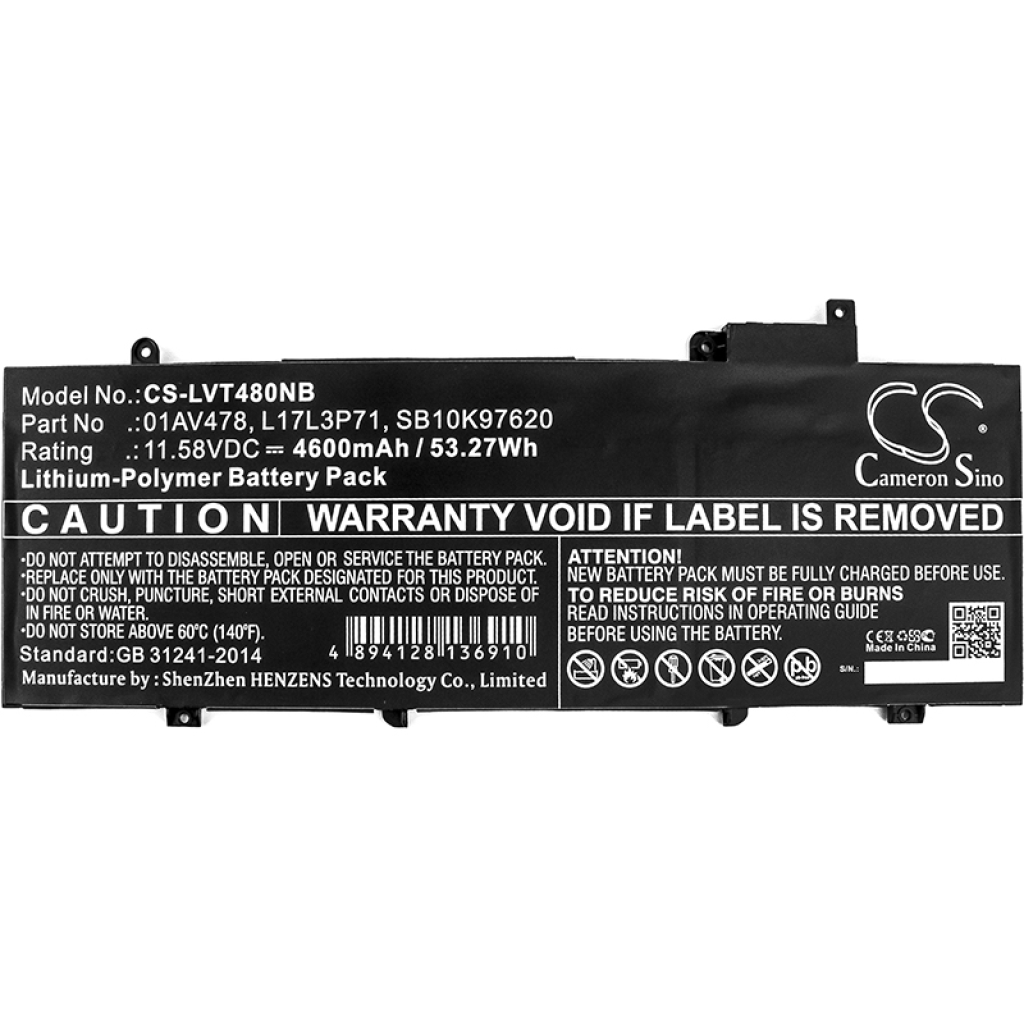 Battery Replaces L17L3P71